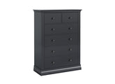 Bordeaux Charcoal 2+4 Chest